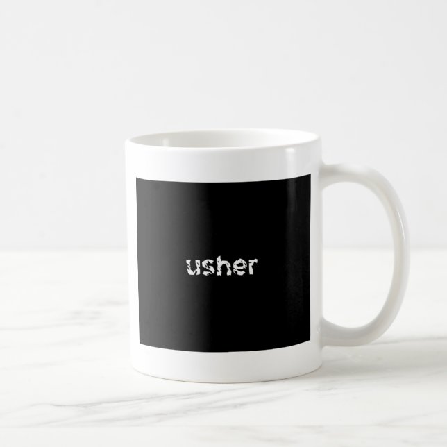 Caneca De Café Usher (Direita)