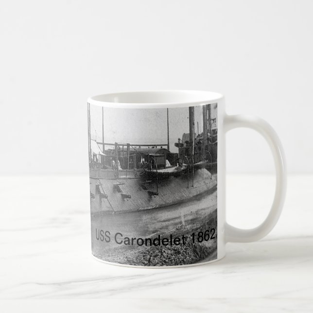 Caneca De Café USS Carondelet (Direita)