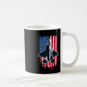Caneca De Café USS Fighter Jet F-35 4 De Julho Homens Mulheres Cr