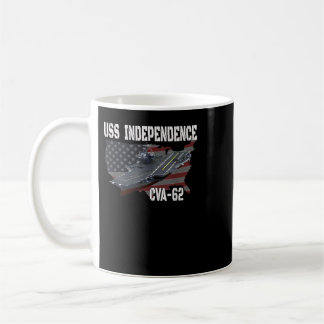 Caneca De Café USS Independência CVA-62 Transportadora Veteranos
