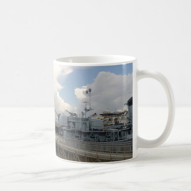 Caneca De Café USS KIDD Mug (Direita)