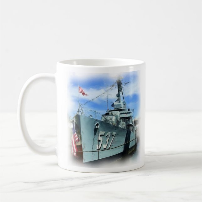 Caneca De Café USS o Sullivans (DD-537) (Esquerda)