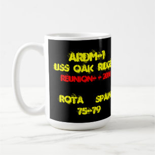 Caneca De Café USS Oak Ridge ARDM-1MUG