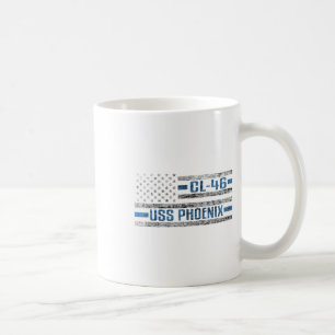 Caneca De Café Uss Pcute Ss Cute Ssnix Cruiser Cl-46 Us