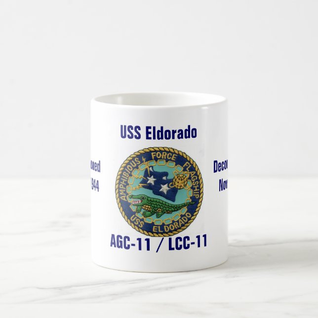 Caneca De Café USS Whitfield County (Centro)