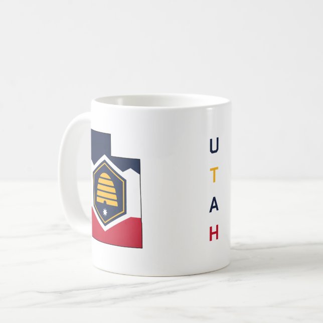 Caneca De Café Utah (Frente Esquerda)