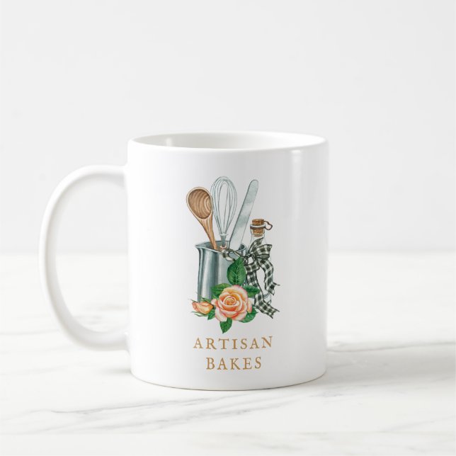 Caneca De Café Utensílios para Assar Padaria Padeiro (Esquerda)