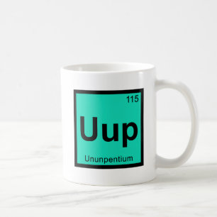Caneca De Café Uup - Química do Ununpentium Tabela Periódica Elem