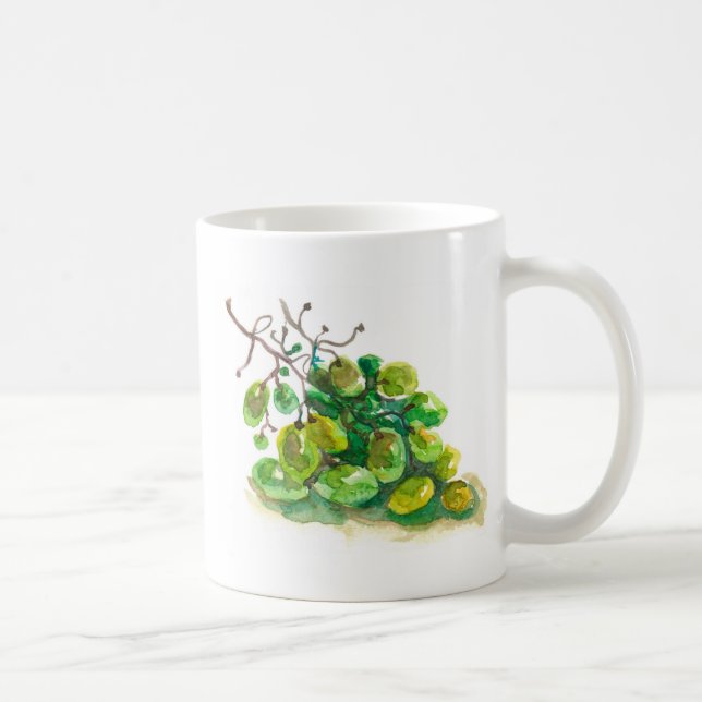 Caneca De Café Uvas (Direita)