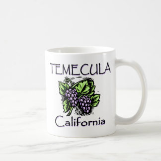 Caneca De Café Uvas de Temecula