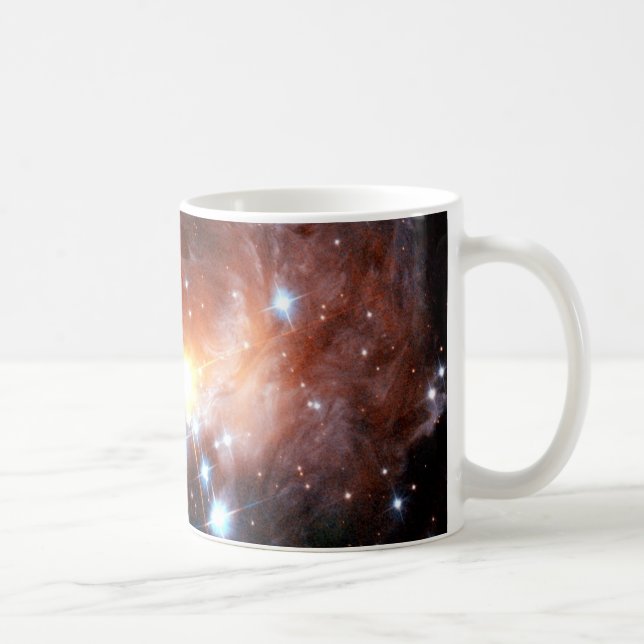 Caneca De Café V838 Foto da Supergigante Estrela Vermelha Monocer (Direita)