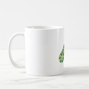 Caneca De Café V é para Chameleon Véu