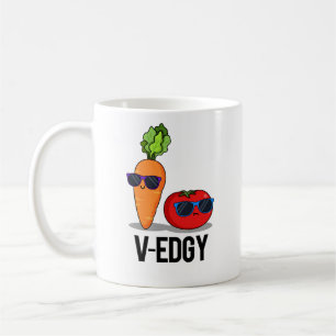 Caneca De Café V-Edgy Funny Veggie Pun