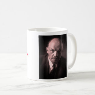 Caneca De Café V.I. Lenin - Chefe da União Soviética - URSS