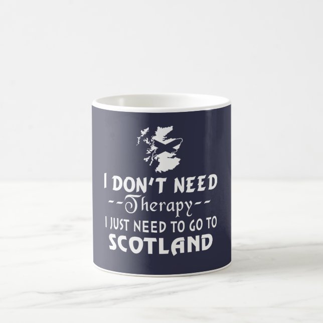 CANECA DE CAFÉ VÁ A SCOTLAND (Centro)