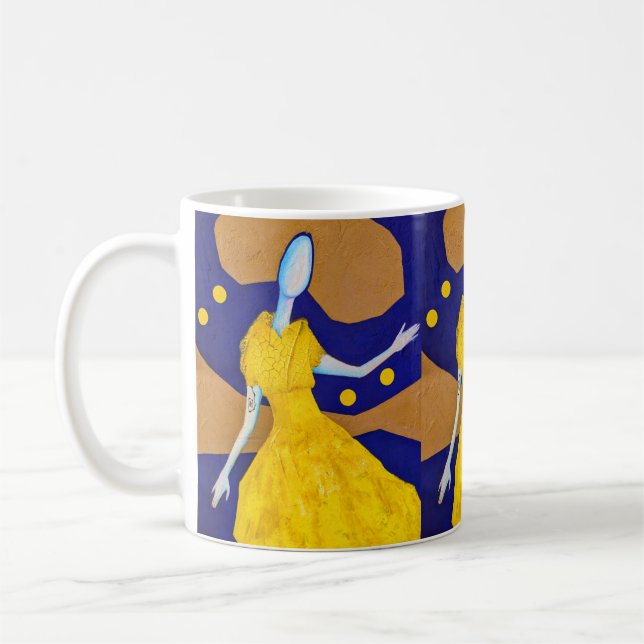 Caneca De Café "Vá com tudo" (Esquerda)