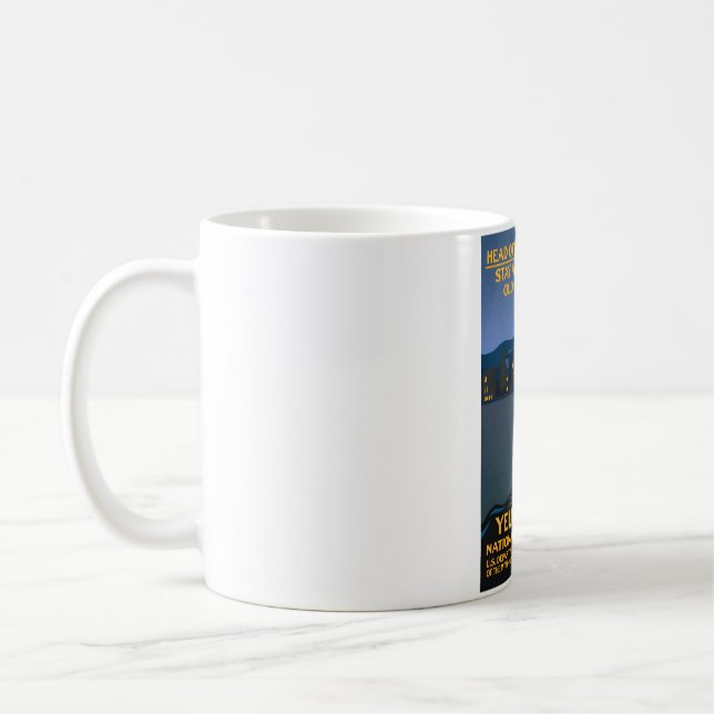 Caneca De Café Vá para a velha pousada fiel! - Yellowstone Na (Esquerda)