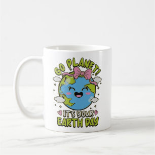 Caneca De Café 🌎 Vá pelo Planeta! É o Seu Dia da Terra 💚