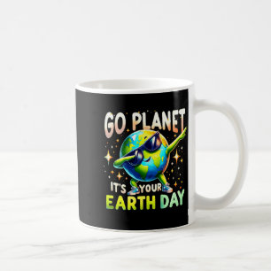 Caneca De Café Vá Planeta É Seu Dia Da Terra Citação Divertida De