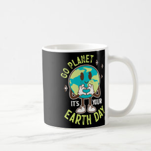 Caneca De Café Vá Planeta É Seu Dia da Terra Um Rapaz da Terra Ka