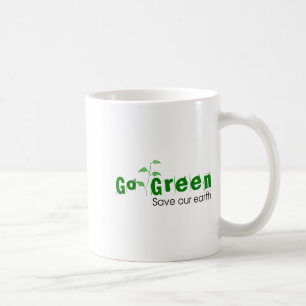 Caneca De Café Vá Verde Salve Nossa Terra Camiseta Infantil