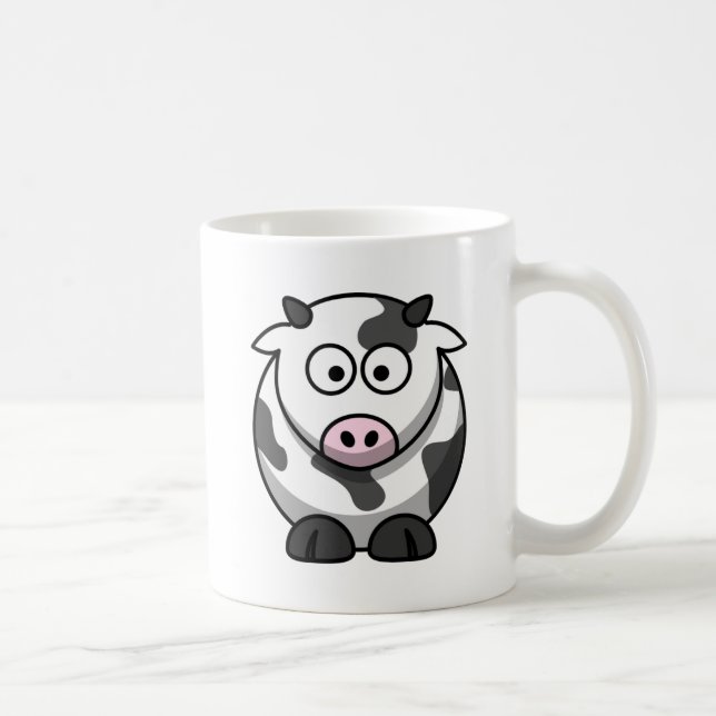 Caneca De Café Vaca (Direita)