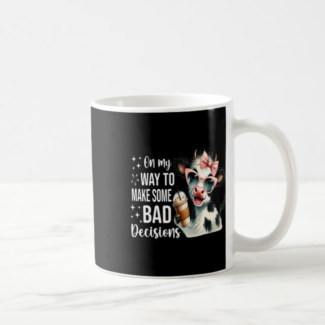 Caneca De Café Vaca A Minha Maneira De Tomar Algumas Decisões Rui (Direita)