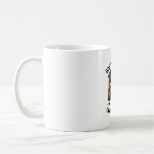 Caneca De Café Vaca Alta Funny Não Olhe Para Trás Retro