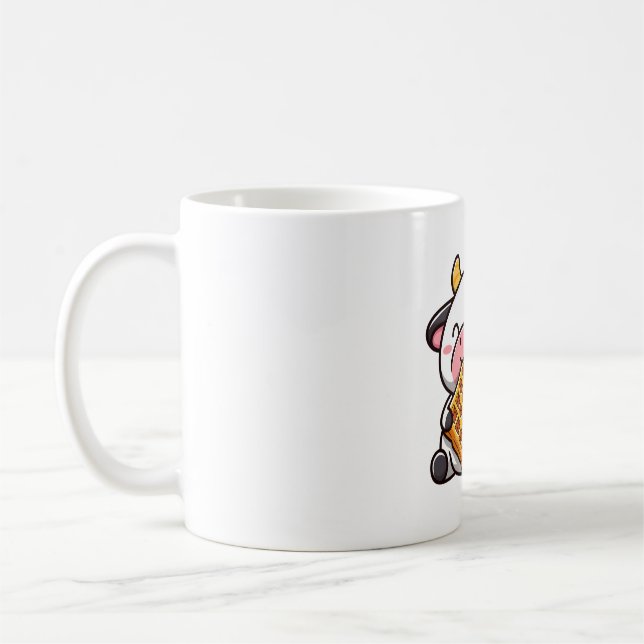 Caneca De Café Vaca com waffle (Esquerda)