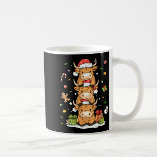 Caneca De Café Vaca das Terras Altas do Natal Vaca Bezerrinha Fof