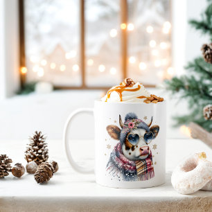 Caneca De Café Vaca de inverno -