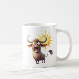 Caneca De Café Vaca de manhã - Ei, acordar!