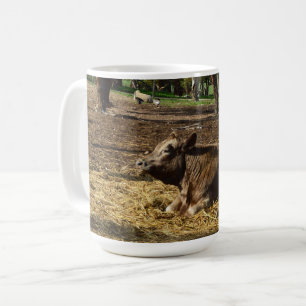 Caneca De Café Vaca É Uma Vida Fazenda, Café Mug