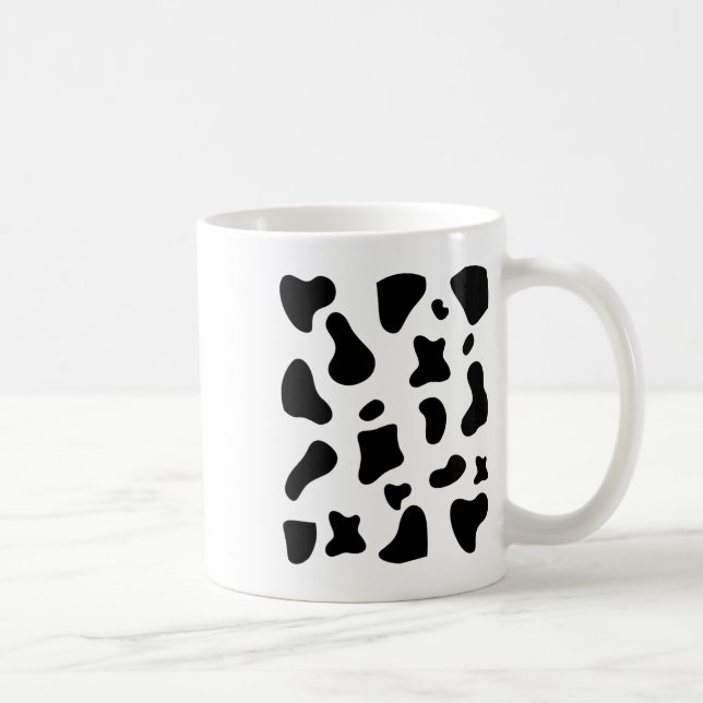 Caneca De Café Vaca Impressão Halloween - Vaca (Direita)