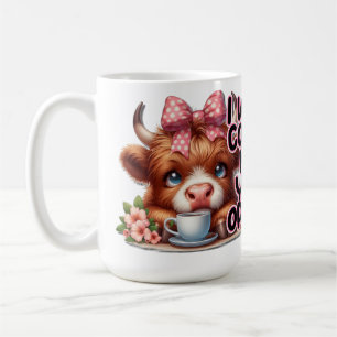 Caneca De Café Vaca Mal-humorada das Terras Altas
