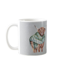 Vaca Terrestre Verde Escocesa Personalizada