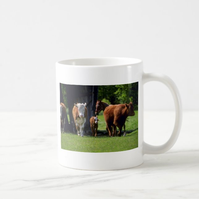 Caneca De Café Vacas (Direita)