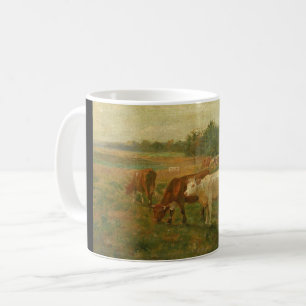 Caneca De Café Vacas - Edward Mitchell Banister - c1890