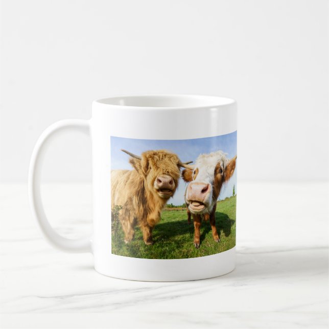 Caneca De Café Vacas Terrenas Funerárias (Esquerda)