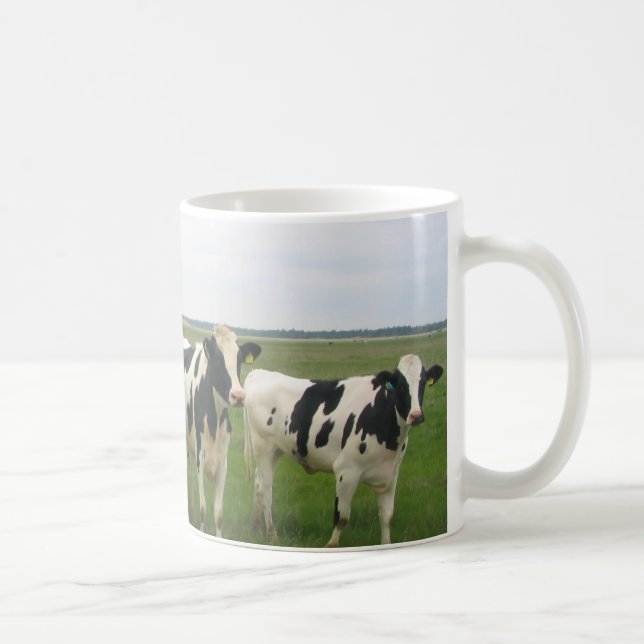 Caneca De Café Vacas Totalmente Deliciosas! (Direita)