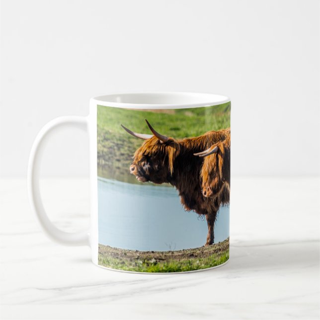 Caneca De Café Vacas Wicken (Esquerda)