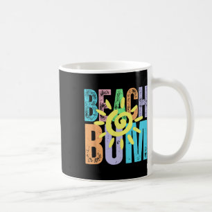 Caneca De Café Vagabundo de Praia Verão Estressado Vida de Praia