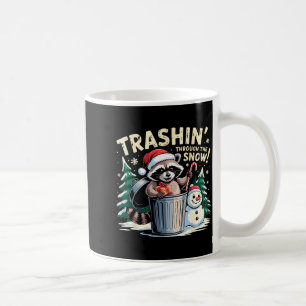 Caneca De Café Vagando pela Neve Natal Raton Funil H