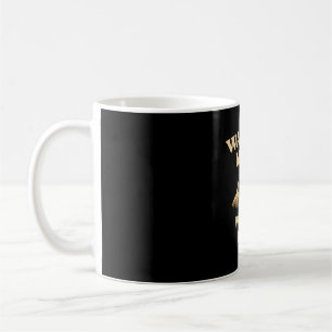 Caneca De Café Vague mais preocupe menos design de frase ao ar li