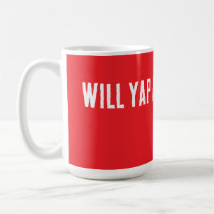 Caneca De Café Vai Falar Sobre Livros – Amante de Livros Divertid