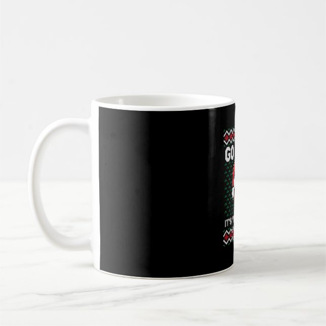 Caneca De Café Vai Jesus Aniversário Equipe Jesus Natal Engraçado (Esquerda)