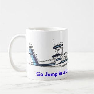 Caneca De Café Vai o salto em um lago!