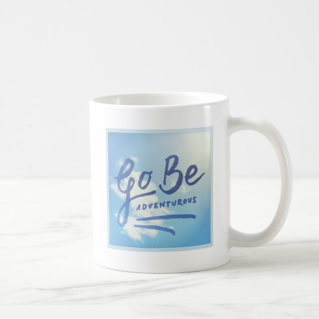 Caneca De Café Vai seja o céu aventuroso (Direita)