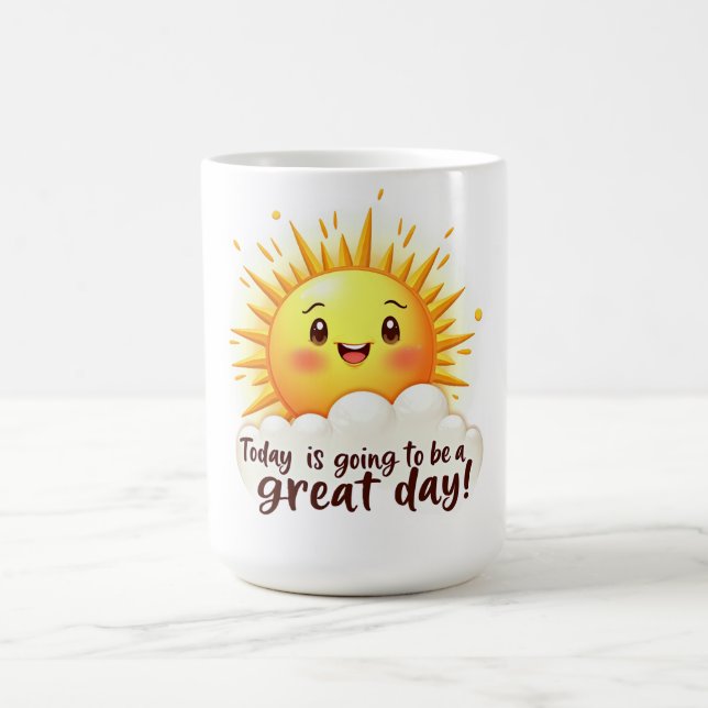 Caneca De Café Vai ser um Grande Dia (Centro)