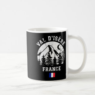 Caneca De Café Val Disère França Alps Ski Resort Alpina Skiing Fr